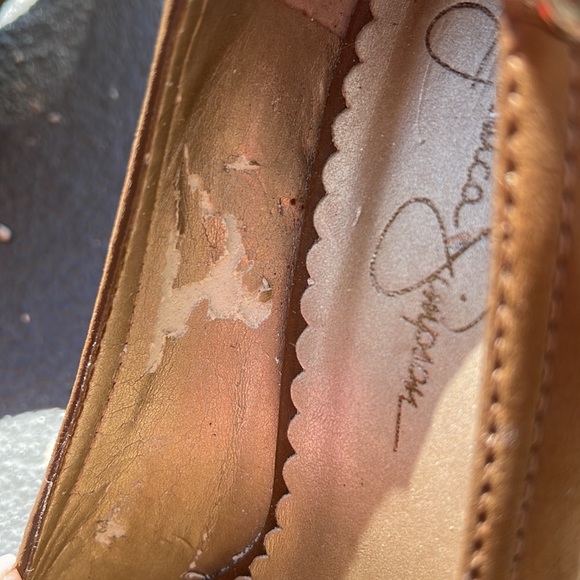 Jessica Simpson suede wedge heels - Picture 5 of 5